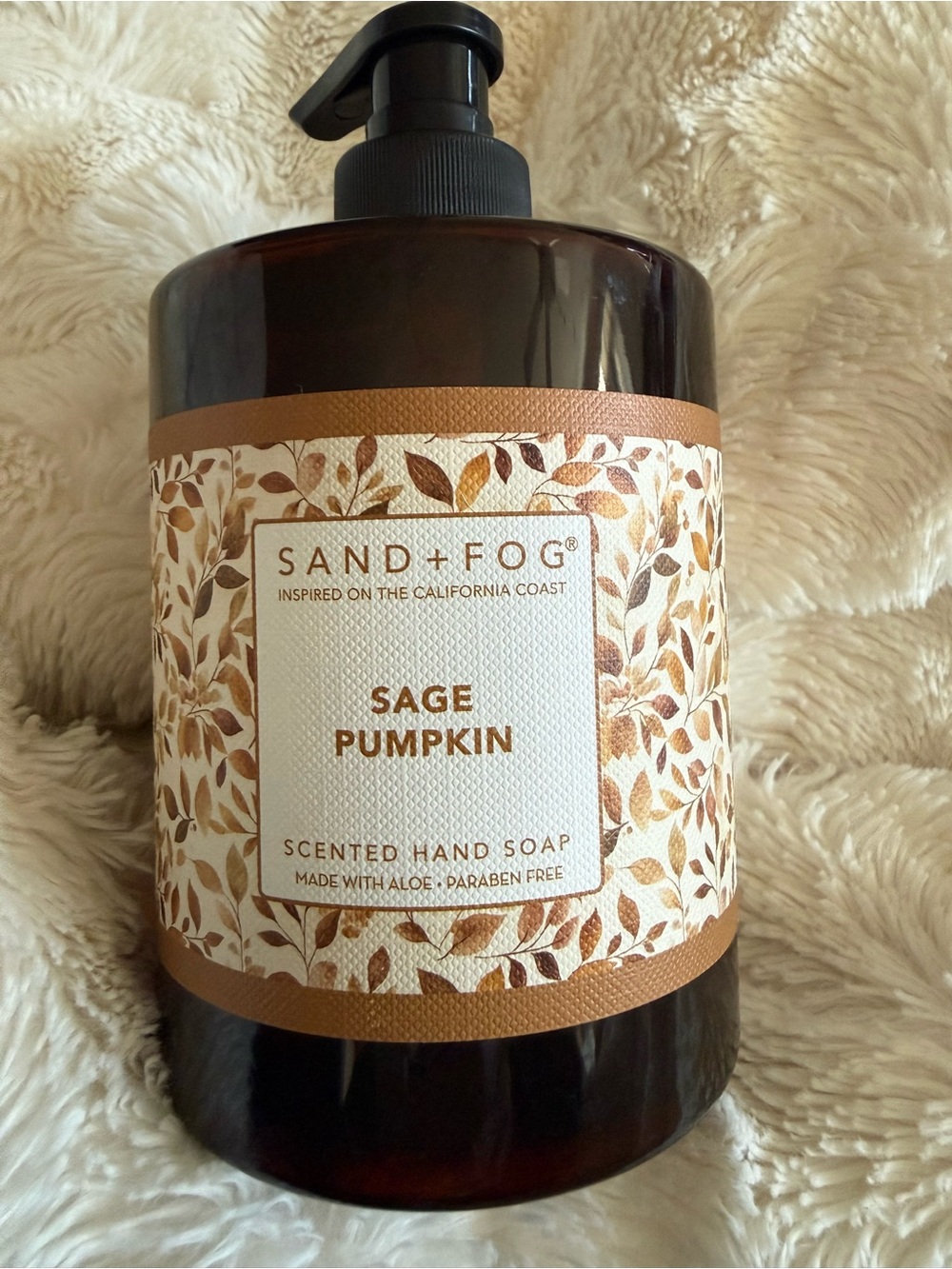 Sand & Fog-Sage Pumpkin Scented Hand Soap